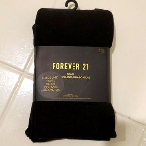 NWT fleece lined tights